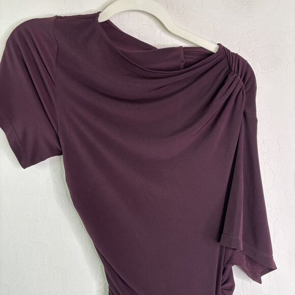 Khy Asymmetrical Ruched Maxi Dress - Picture 4 of 6